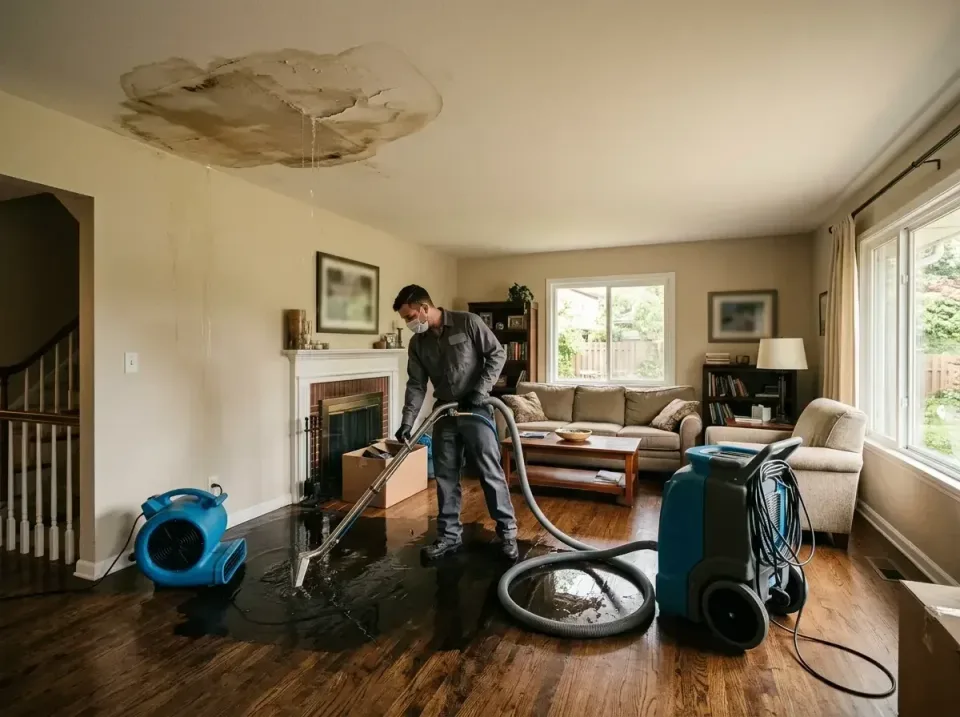 attic-pipe-burst-ceiling-drip-008 — frequently asked questions, Water Damage Restoration & Carpet Care in Selbyville, DE